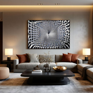 Infinite Vortex Canvas Print