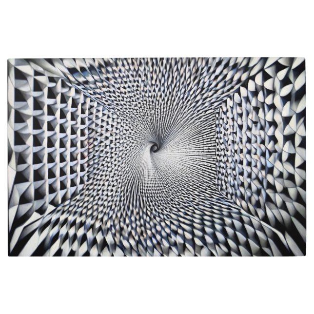 Infinite Vortex Metal Print (Front)