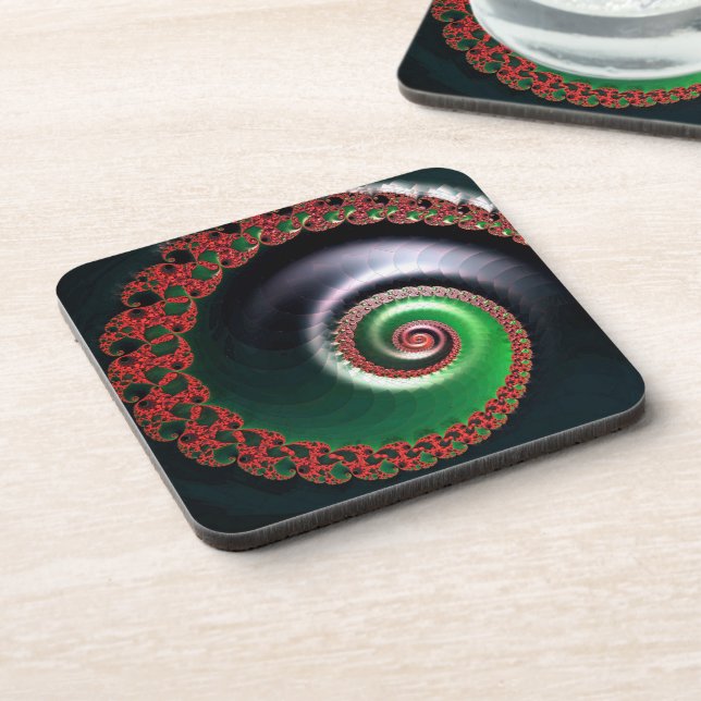 Infinite Whirl  Beverage Coaster (Left Side)