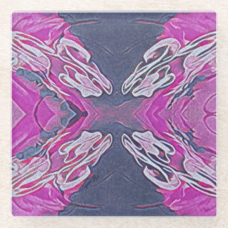 Infinitely Intertwined Glass Coaster