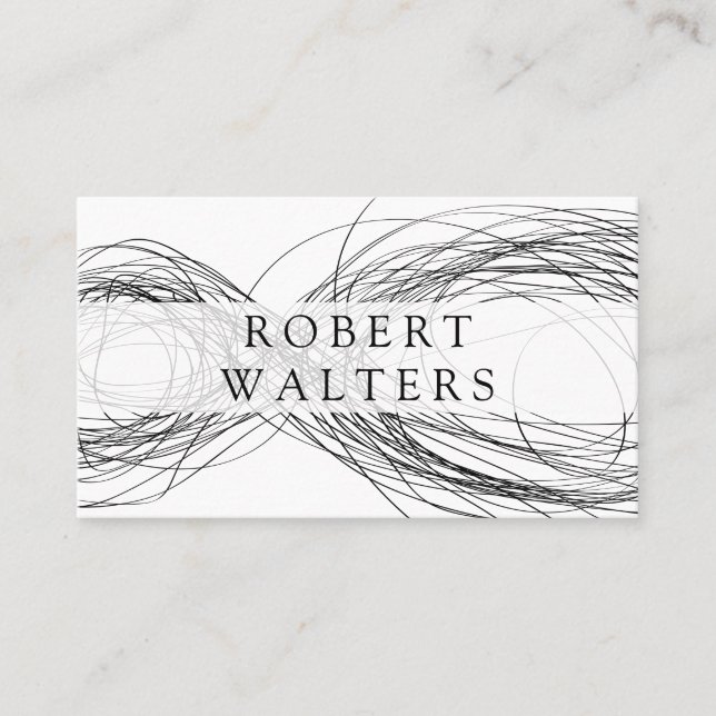 Infiniti / Expressive Line Work Business Card (Front)