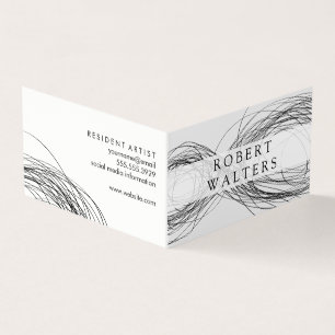 Infiniti / Expressive Line Work Business Card