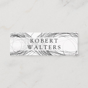 Infiniti / Expressive Line Work Mini Business Card