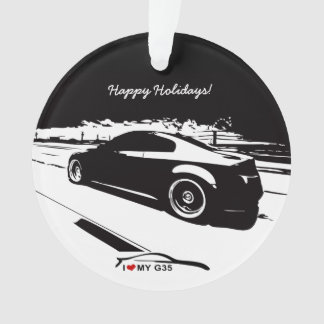 Infiniti G35 Coupe rolling shot Ornament