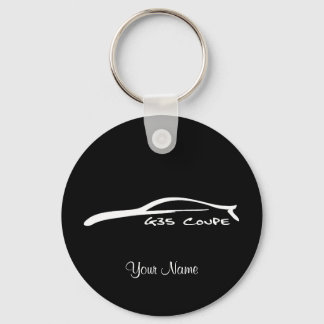 Infiniti G35 Coupe Silhouette Key-Chain (black) Keychain