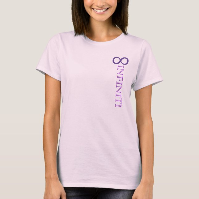 Infiniti Women's Baby Doll Tshirt (Front)