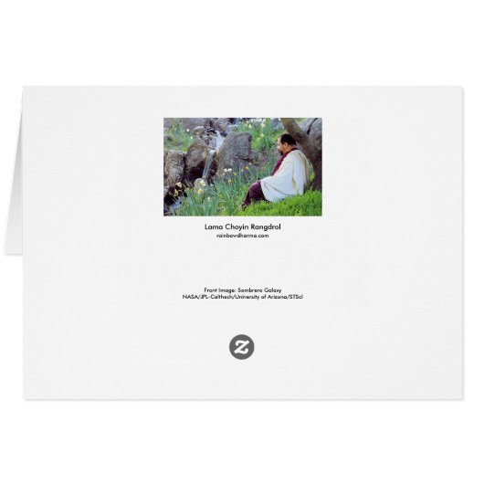 Infinitude of Space - Meditation (Back Horizontal)