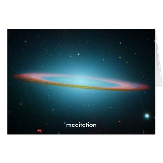 Infinitude of Space - Meditation Cards (Front Horizontal)