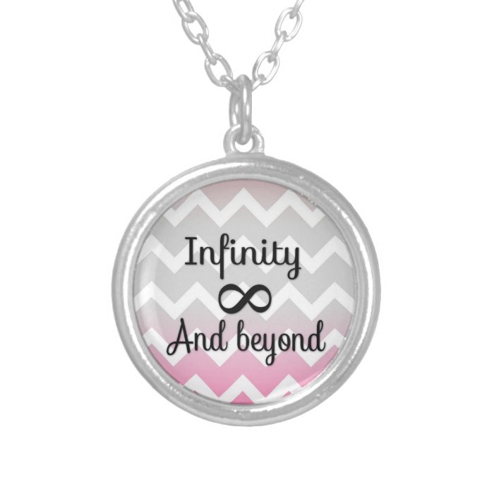 Infinity and Beyond Chevron Custom Jewelry