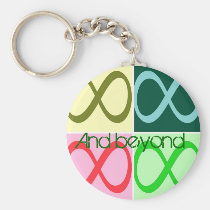 Infinity and Beyond Key Chain