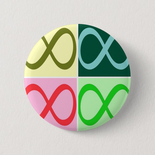 Infinity and Beyond Pinback Button (Front)