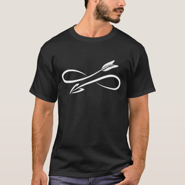 Infinity Arrow   T-Shirt (Front)