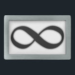 Infinity Belt Buckle<br><div class="desc">Infinity comes from the Latin word "infinitas, " meaning boundlessness. It has no beginning and no end, reflecting the belief that in life and in the universe, there is nothing but an unending continuum.</div>