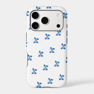 Infinity Blue Butterflies: Symbol of Love Achempon iPhone 17 Pro Case