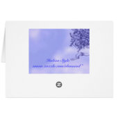 Infinity Blue Card (Back Horizontal)