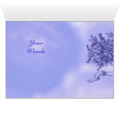 Infinity Blue Card (Inside Horizontal (Bottom))