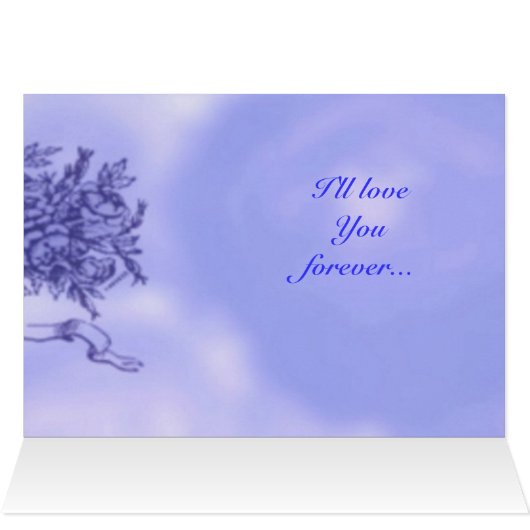 Infinity Blue Card (Inside Horizontal (Top))