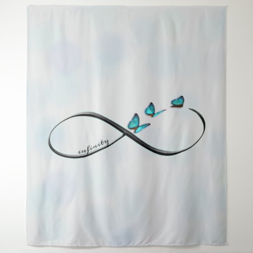 infinity butterflies _ tapestry