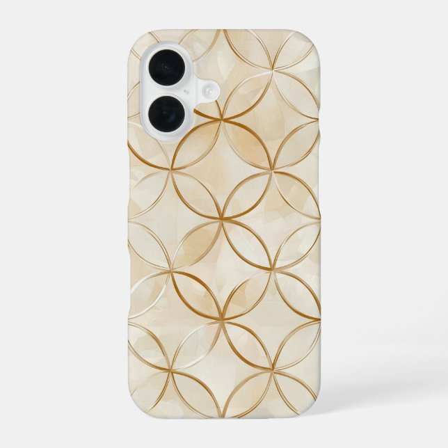 Infinity Circles Grid Iphone Case (Back)