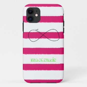Infinity Dance Customizable Iphone 11 Case by JoleeCouture at Zazzle