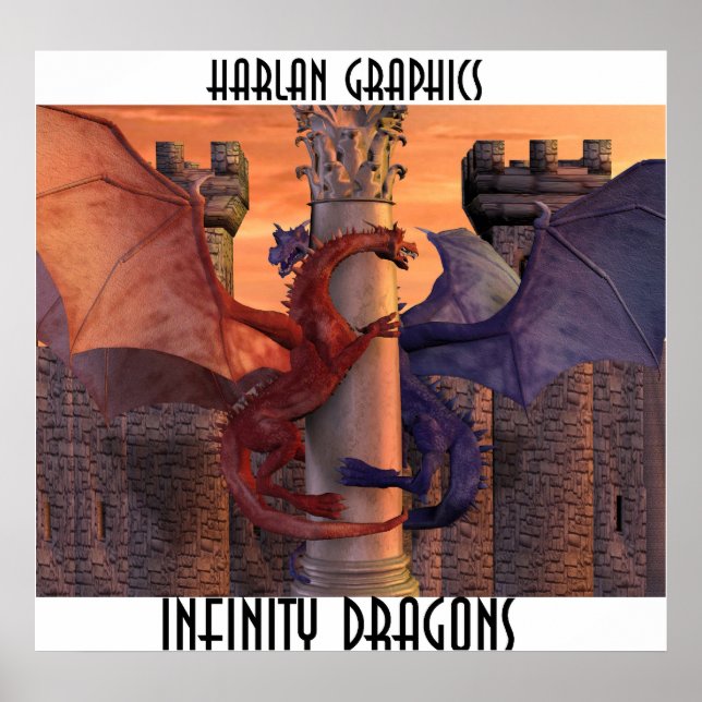 INFINITY DRAGONS POSTER (Front)