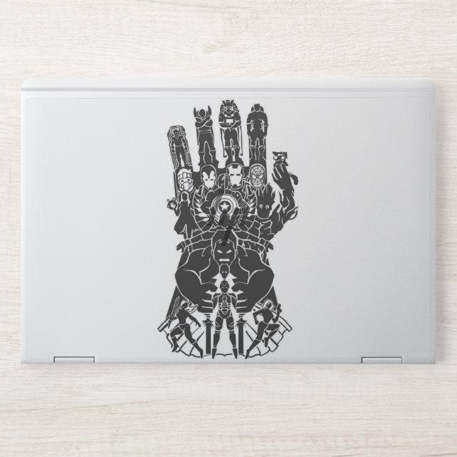 Infinity Gauntlet: The Avengers Unite Laptop Skin (Front)