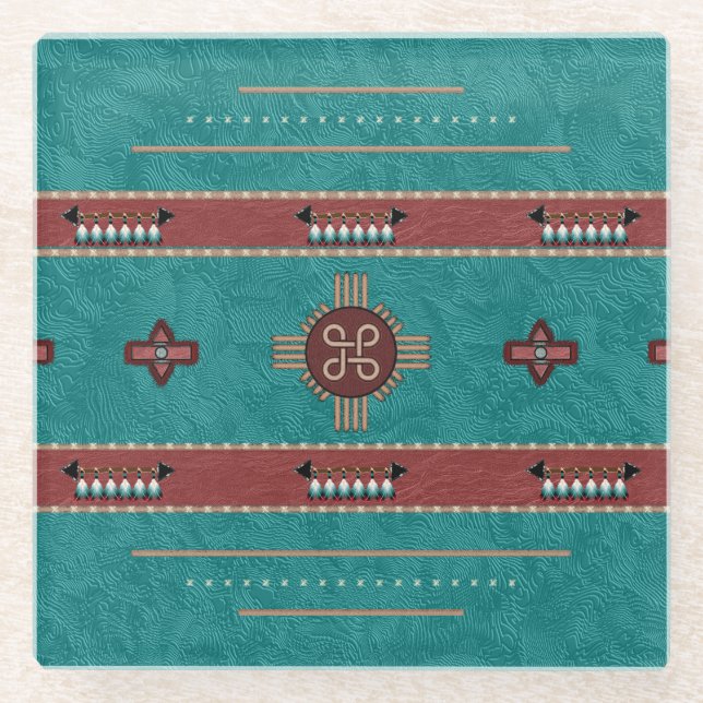 Infinity Glass Coaster (Front)