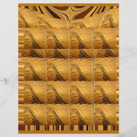 Infinity Golden Giraffe Animal Print design  (Front)