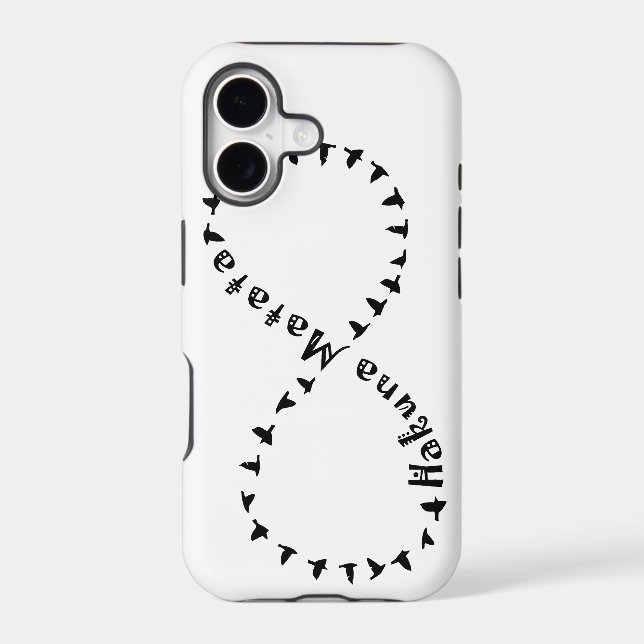 Infinity Hakuna Matata Iphone Case (Back)