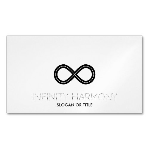 Infinity Harmony Symbol Business Card Magnet