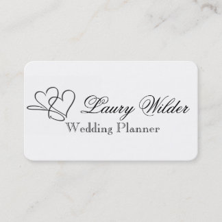 Infinity Heart Business Card