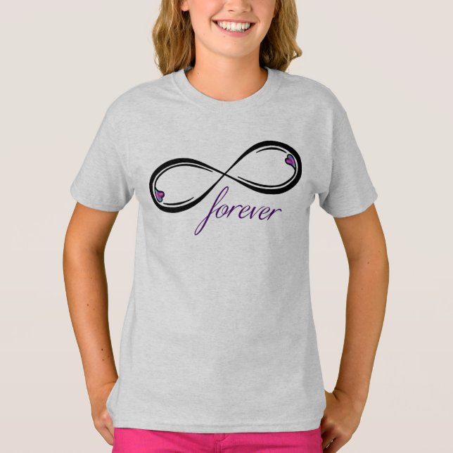 Infinity Heart Forever T-Shirt (Front)