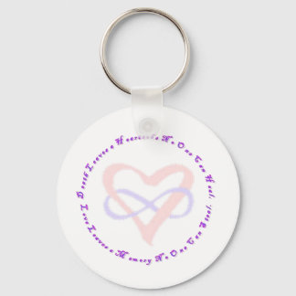 Infinity Heart Keychain