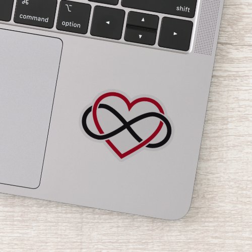 Infinity heart love forever sticker