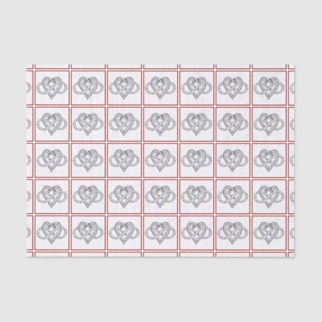 Infinity Heart Tissue Paper (Front)