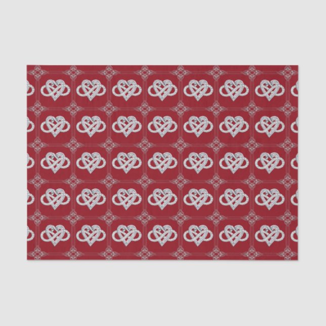 Infinity Heart Tissue Paper (Front)