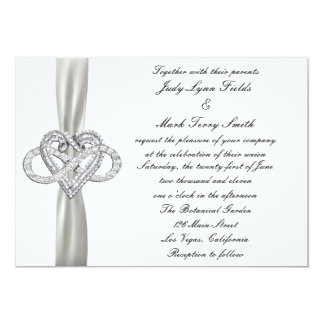 Infinity Heart Wedding Invitation