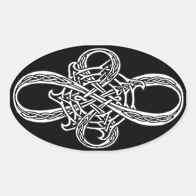 Infinity Knot Sticker (Front)