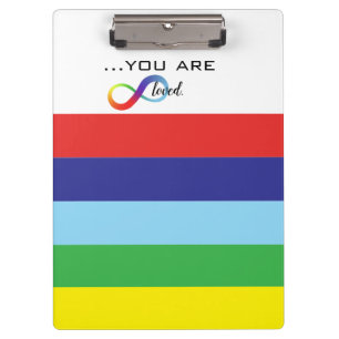 Infinity LGBTQ+ Pride Tote Clipboard