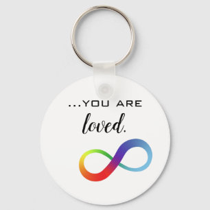 Infinity LGBTQ+ Pride Tote Keychain