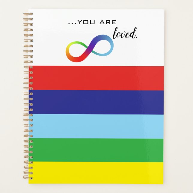 Infinity LGBTQ+ Pride Tote Planner (Front)