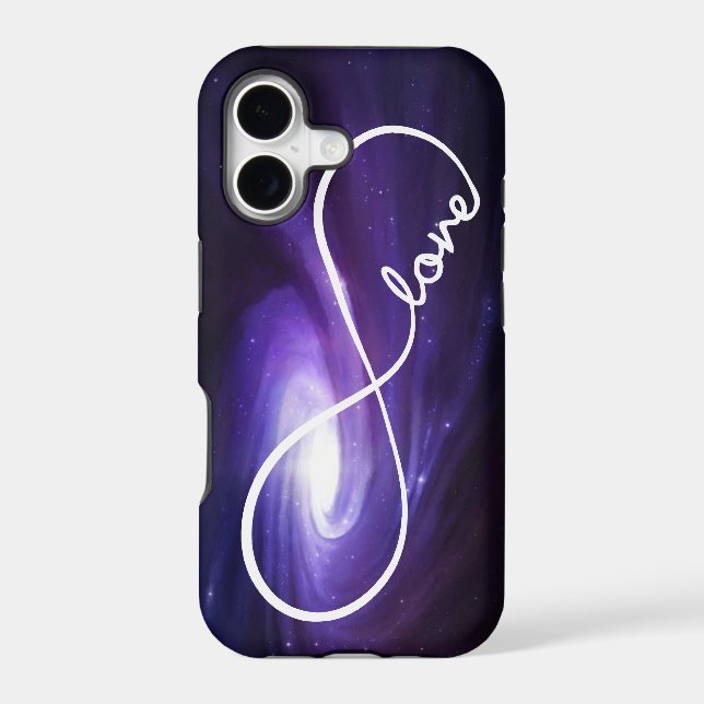 infinity love - galaxy iphone case (Back)
