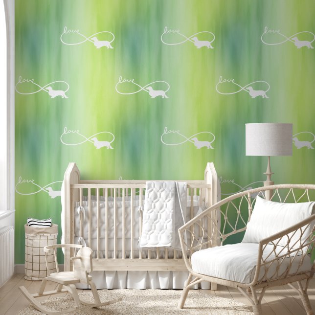Infinity Love Lemniscate Long-Hair Dachshund 2 Wallpaper (Kids)