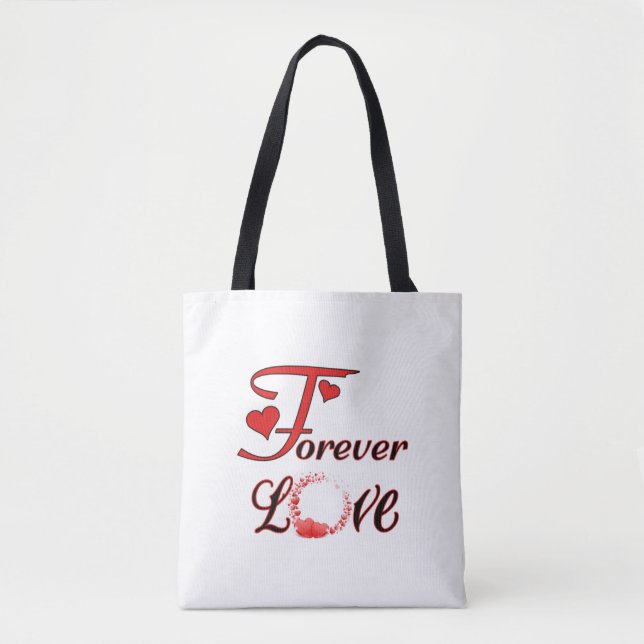 Infinity Love Tote Bag (Front)