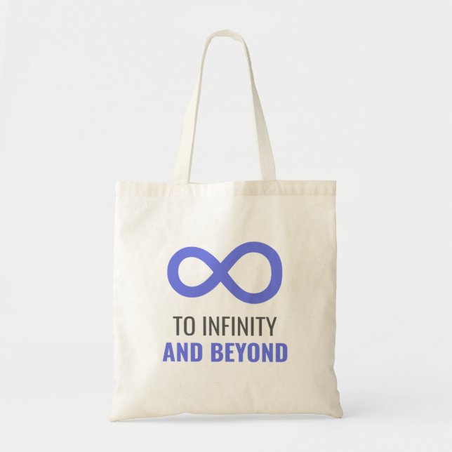 Infinity math calculus tote bag (Front)