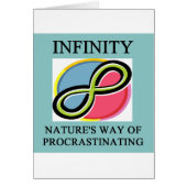 INFINITY math joke (Front)