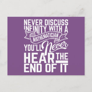 Infinity Math Postcards