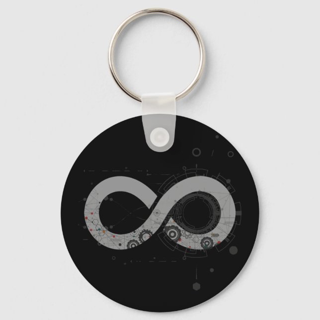 Infinity - Math Symbols  Keychain (Front)