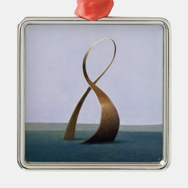 Infinity Metal Ornament (Front)