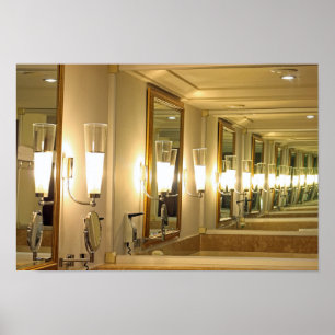 Infinity mirror poster